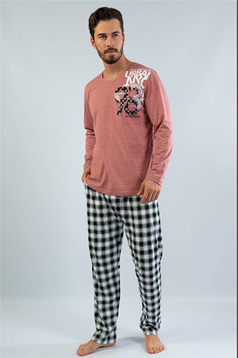 C&City Men's Pajamas - Tile Red #320548